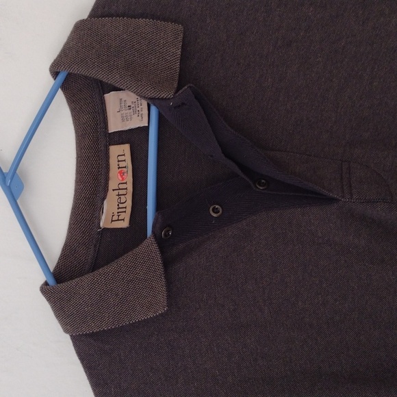 Firehorn Vintage Brown Portland Country Club Pullover Sweater Size L - Picture 6 of 12
